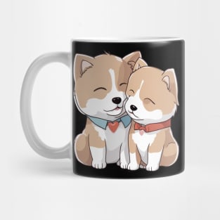 japanese akita dog Mug